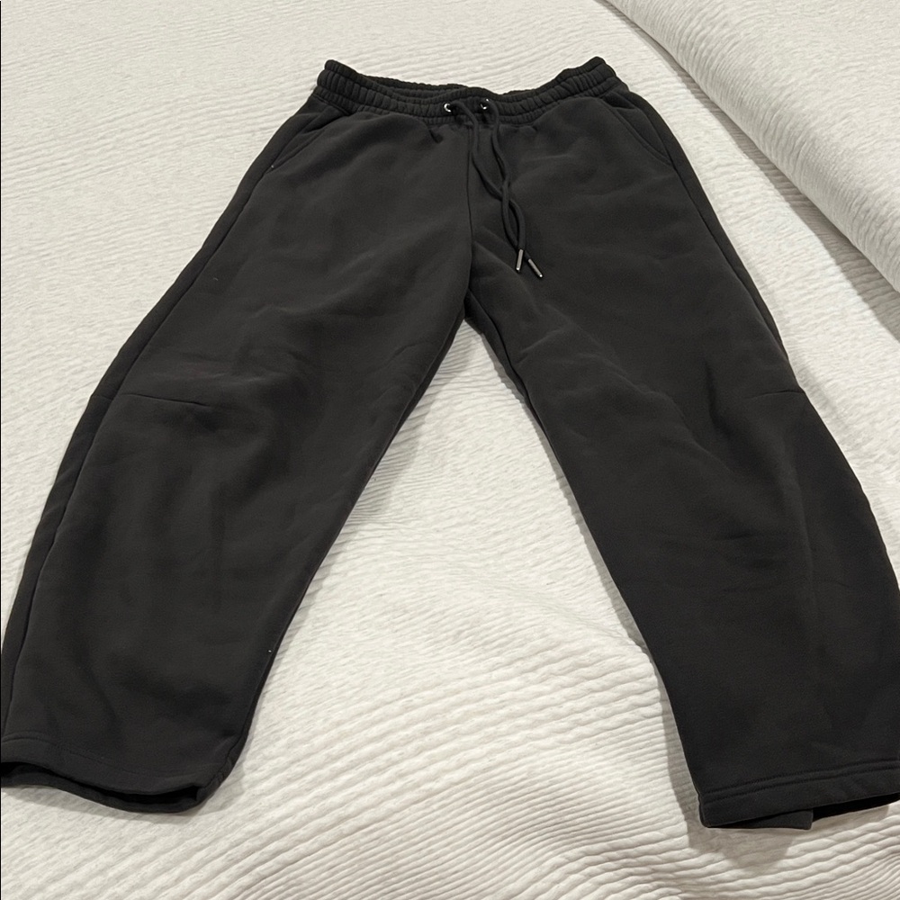 Women’s Abercrombie & Fitch Barrel Dark Grey Sweatpants